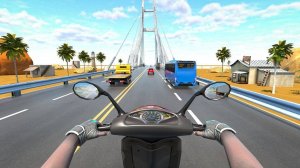 Traffic Rush Motorcycle Run