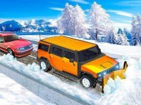 Snow Plow Jeep Simulator Online Game