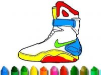 BTS Shoe Coloring Game
