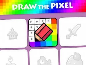 Draw the Pixel Online Coloring Game