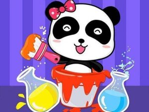 Baby Panda Color Mixing Studio Online Game
