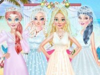 Princess Collective Wedding Dress Up Game