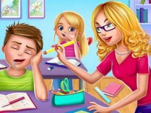 My Teacher Classroom Fun Online Game