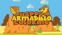 Happy Armadillo Coloring Online Game