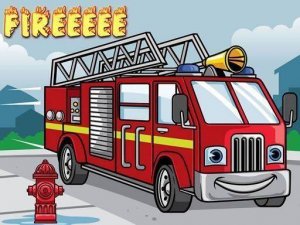 Fire Truck Jigsaw Puzzle Game