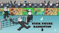 Stick Figure Badminton 3 Online Game