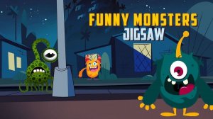 Funny Monsters Jigsaw Puzzle Game