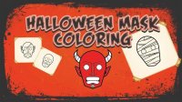 Halloween Mask Coloring Book Online Game