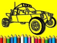 BTS Rally Car Coloring Book Online Game