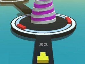 Fire Balls 3D Tower Puzzle