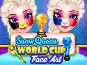 Soccer 2018 Face Art Game