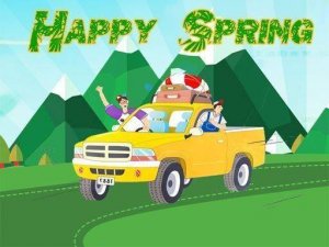 Happy Spring Jigsaw Puzzle Online Game