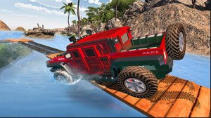 Rugged Terrain Off-Road Vehicle Simulator