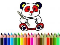 BTS Panda Coloring Online Game