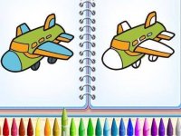 Aero Coloring Books Online Game