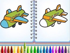 Aero Coloring Books Online Game