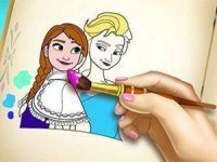 Ice Kingdom Coloring Book Online Game