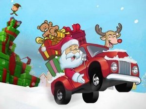 Santa Gift Truck Driving Game