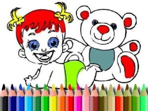 BTS Baby Doll Coloring Online Game
