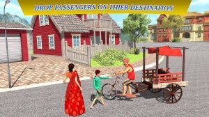 City Cycle Rickshaw Simulator 2020 Online Game
