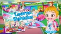 Baby Hazel Learns Vehicles Online Game