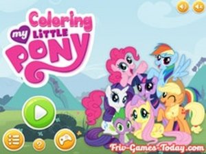 Pony Coloring Fun Game