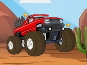 Monster Truck Hidden Stars Puzzle