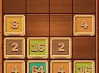 2048 Wood Edition Online Puzzle Game