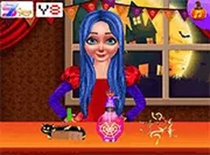 Ava Halloween Hairstyle Makeover