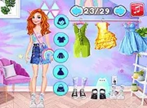Princesses Tie Dye Trends #Inspo Online Game
