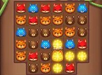 Crazy Zoo Match 3 Puzzle Game