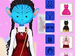 Avatar The Way of Love Dress Up Game