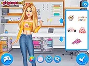 Design My Fabulous Crop Top Online Game