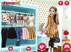 Princesses Go Ice Skating Dress Up Game